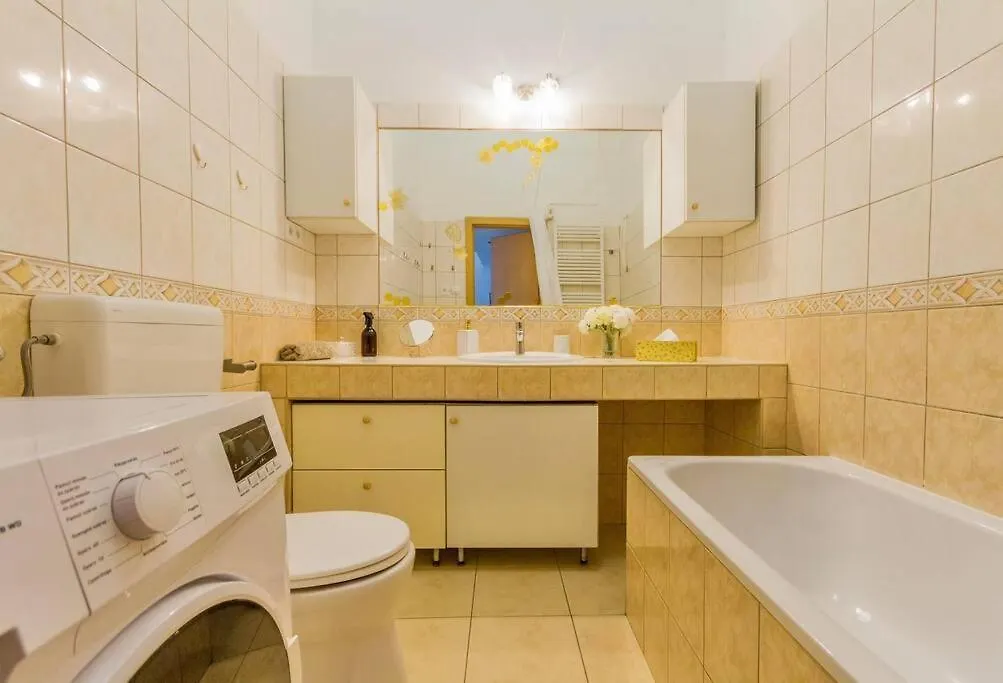 Trendy 2 Room Flat, Next To Corvin Mall Free Huge Garage! Ac,Dishwasher,Washmachine, Smart Tv Budapest 0*,  Hungary